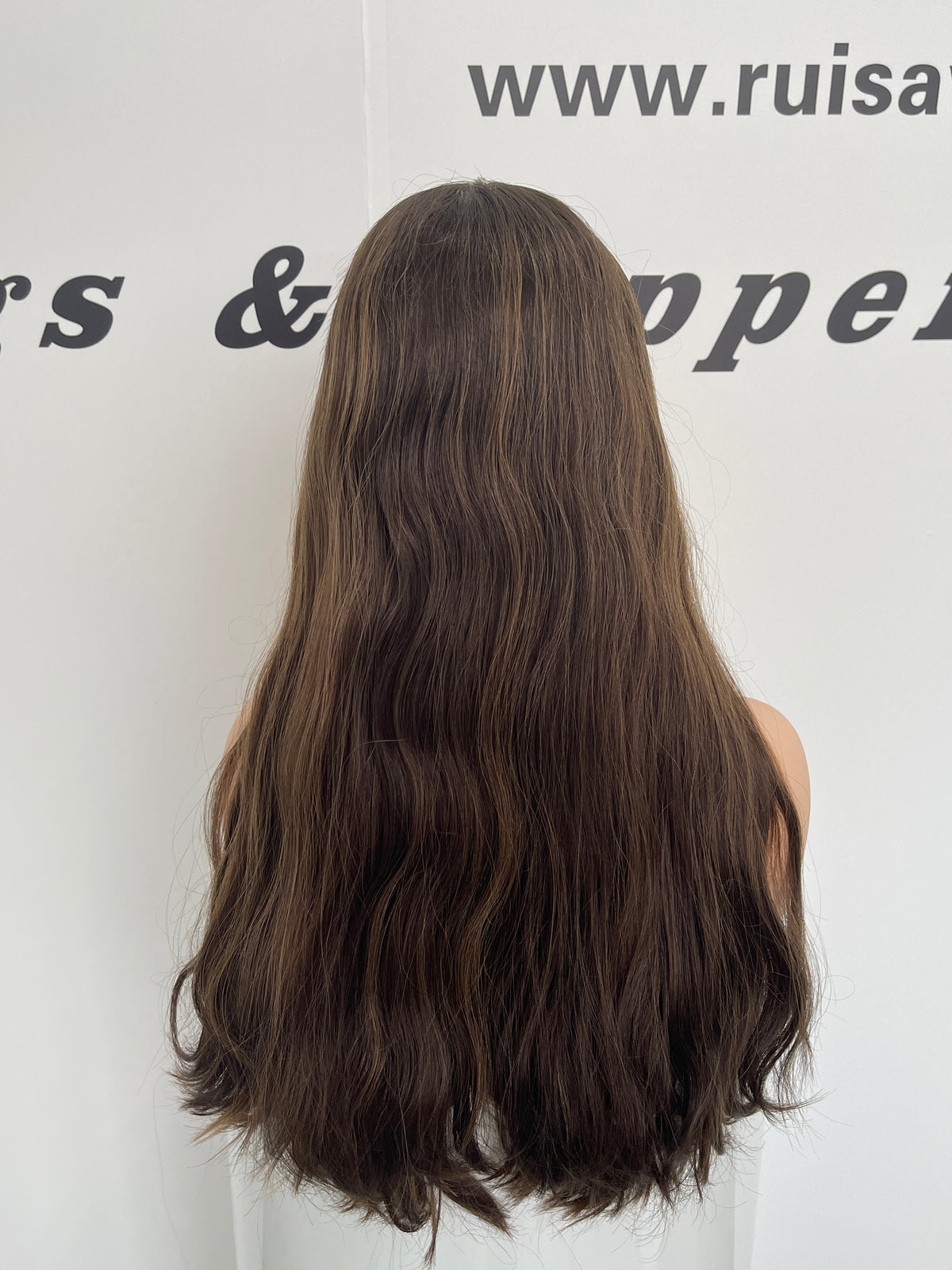 Ruisa Jewish wig wholesale shop |Small layered human hair lace wig | Russian raw hair made